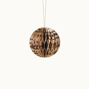 Anhänger Weihnachtskugel aus Papier  10cm