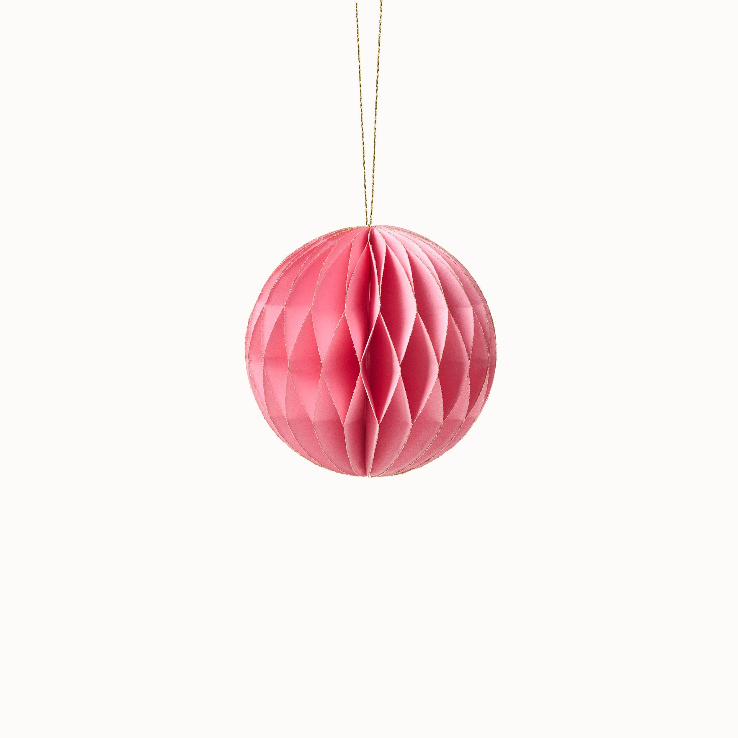 Anhänger Weihnachtskugel aus Papier  10cm