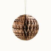 Anhänger Weihnachtskugel aus Papier  15cm