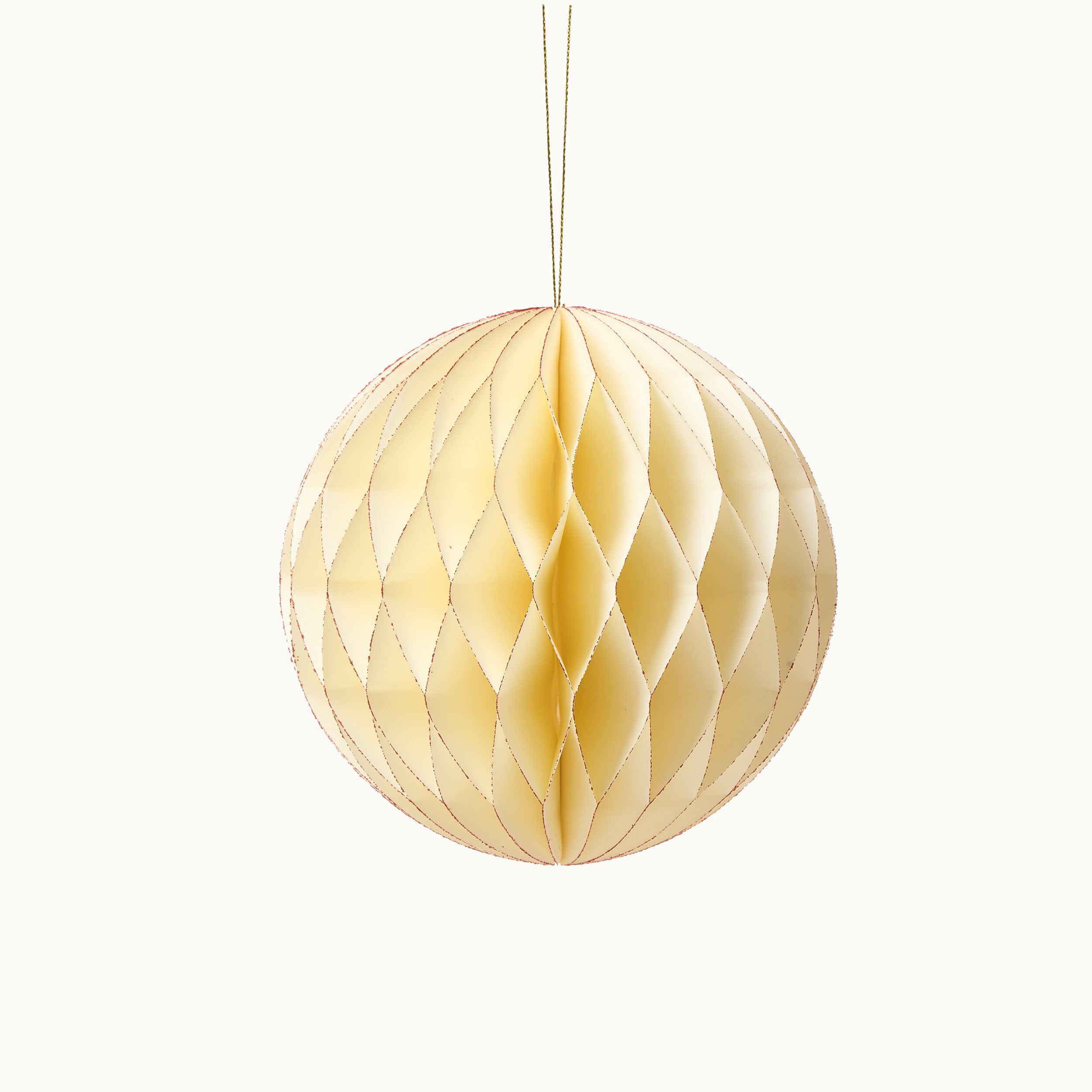 Anhänger Weihnachtskugel aus Papier  15cm