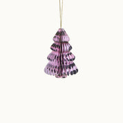 Anhänger Weihnachtsbaum aus Papier  10cm