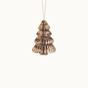 Anhänger Weihnachtsbaum aus Papier  10cm