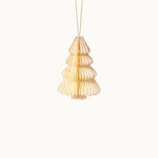 Anhänger Weihnachtsbaum aus Papier  10cm