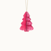 Anhänger Weihnachtsbaum aus Papier  10cm