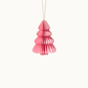 Anhänger Weihnachtsbaum aus Papier  10cm