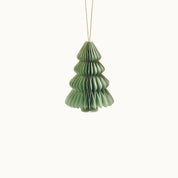 Anhänger Weihnachtsbaum aus Papier  10cm