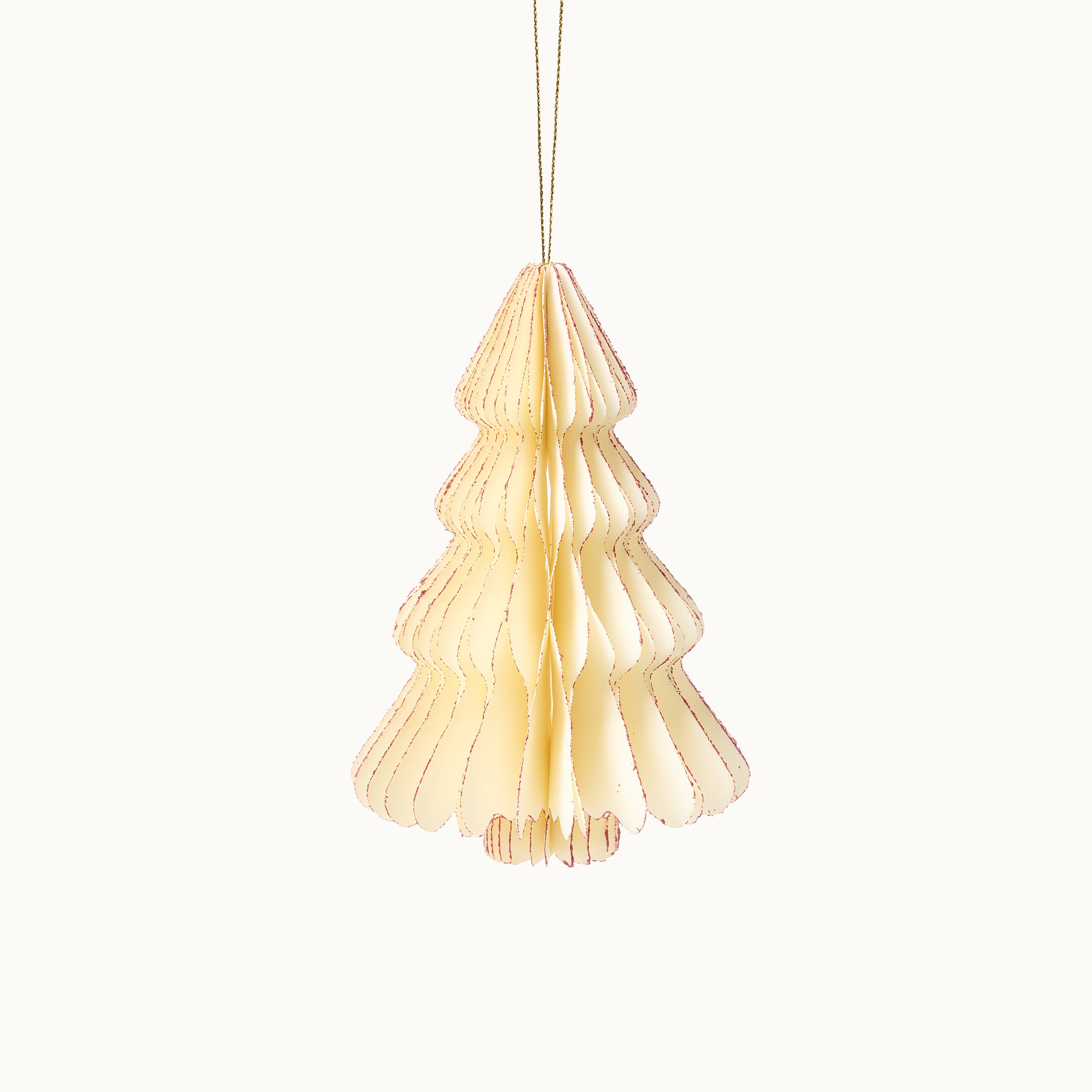 Anhänger Weihnachtsbaum aus Papier  15cm