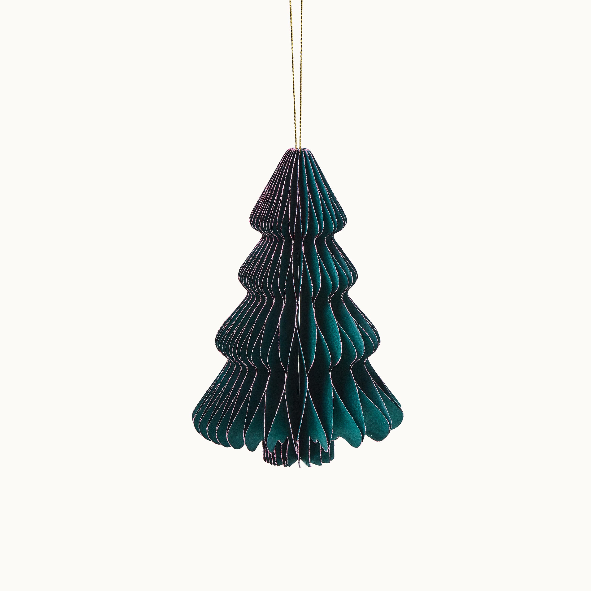 Anhänger Weihnachtsbaum aus Papier  15cm