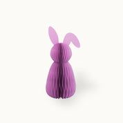 Osterhase aus Papier 20 cm Lavender