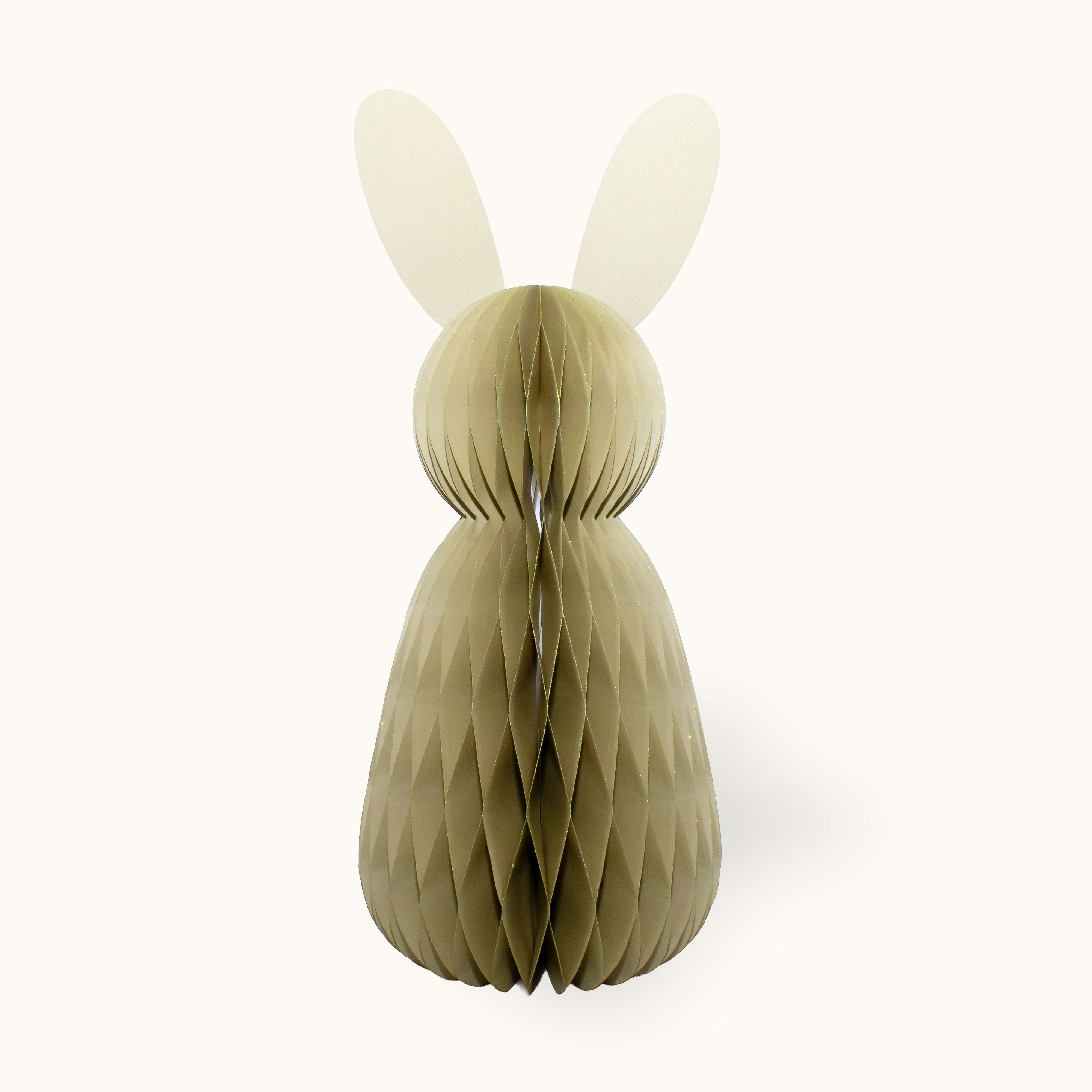 Osternhase aus Papier 60 cm Light Grün