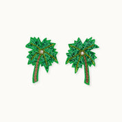 Broschenpaar: Palme