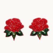 Broschenpaar: Rosen