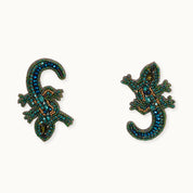 Broschenpaar: Salamander