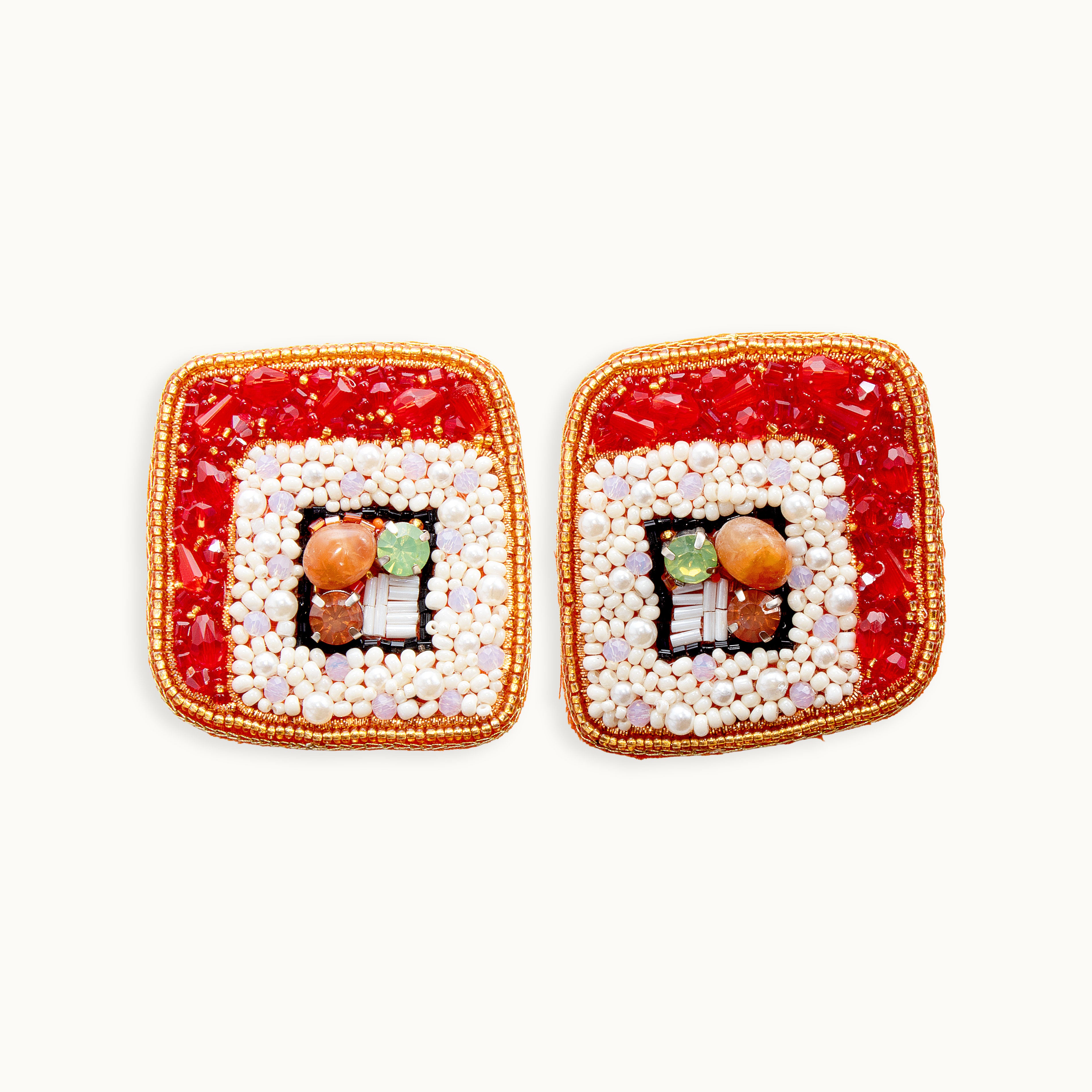 Broschenpaar: Sushi