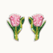 Broschenpaar: Tulpe