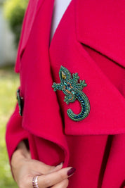 Broschenpaar: Salamander