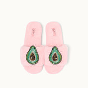 Brosche für Slipper: Avocado
