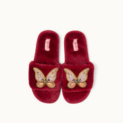 Brosche für Slipper: Schmetterling