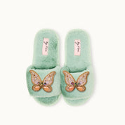 Brosche für Slipper: Schmetterling
