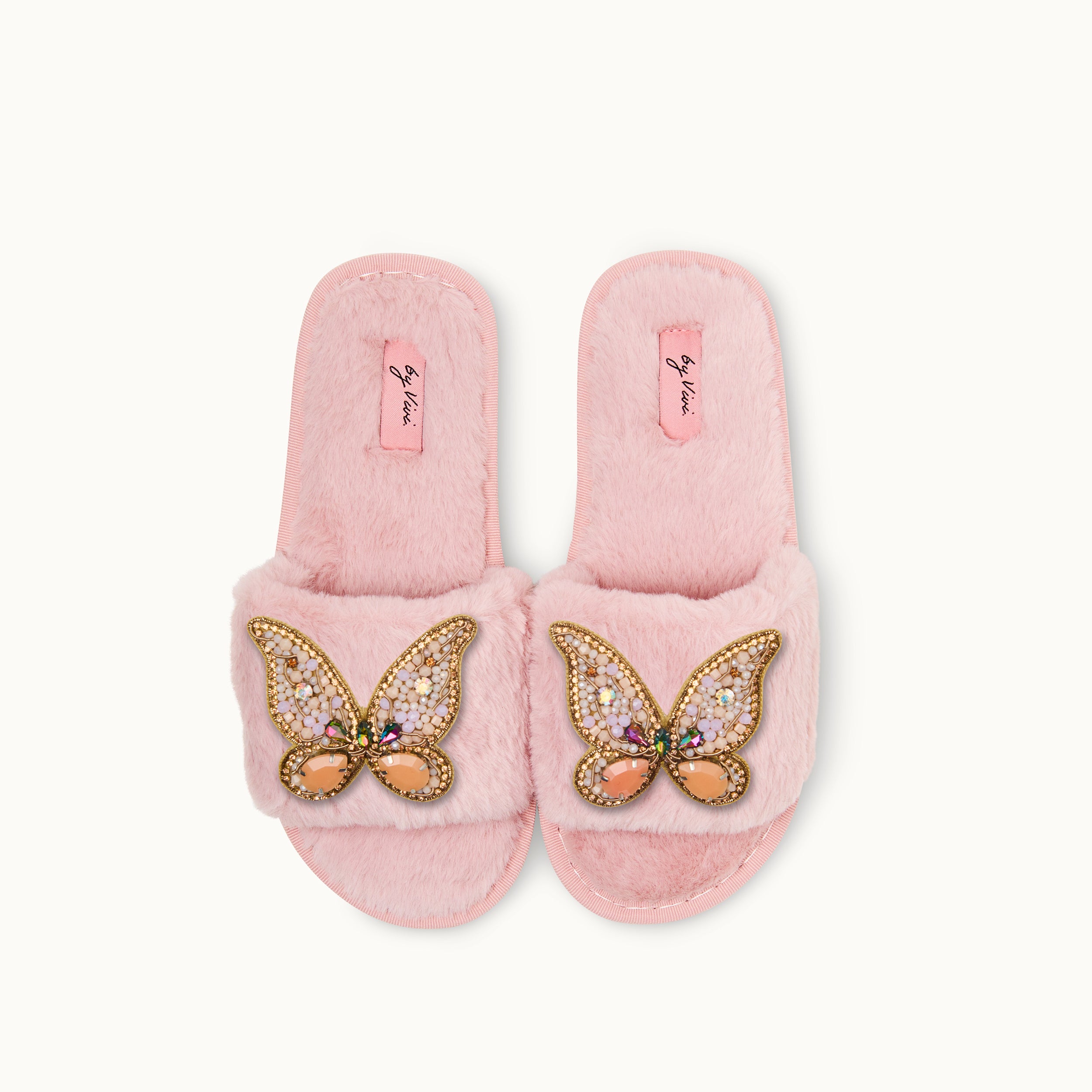 Brosche für Slipper: Schmetterling