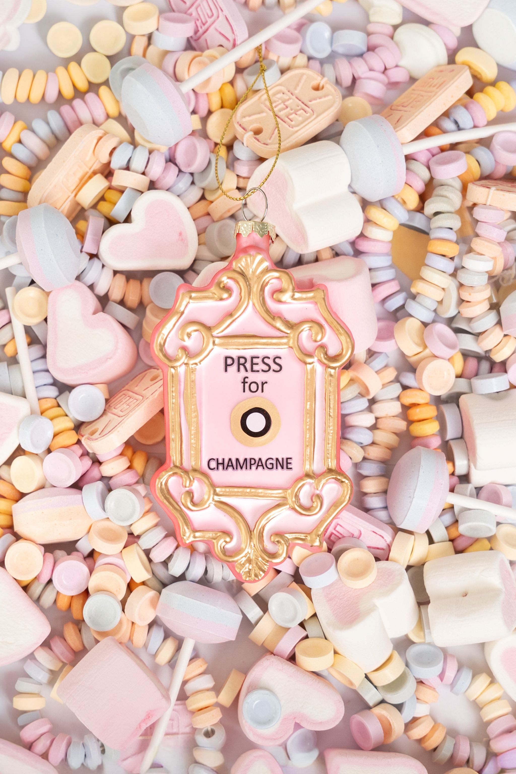 Anhänger Press for Champagne