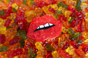 Haarklammer Lippen