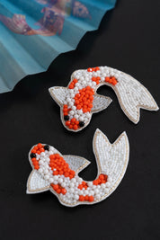 Broschenpaar: Koi