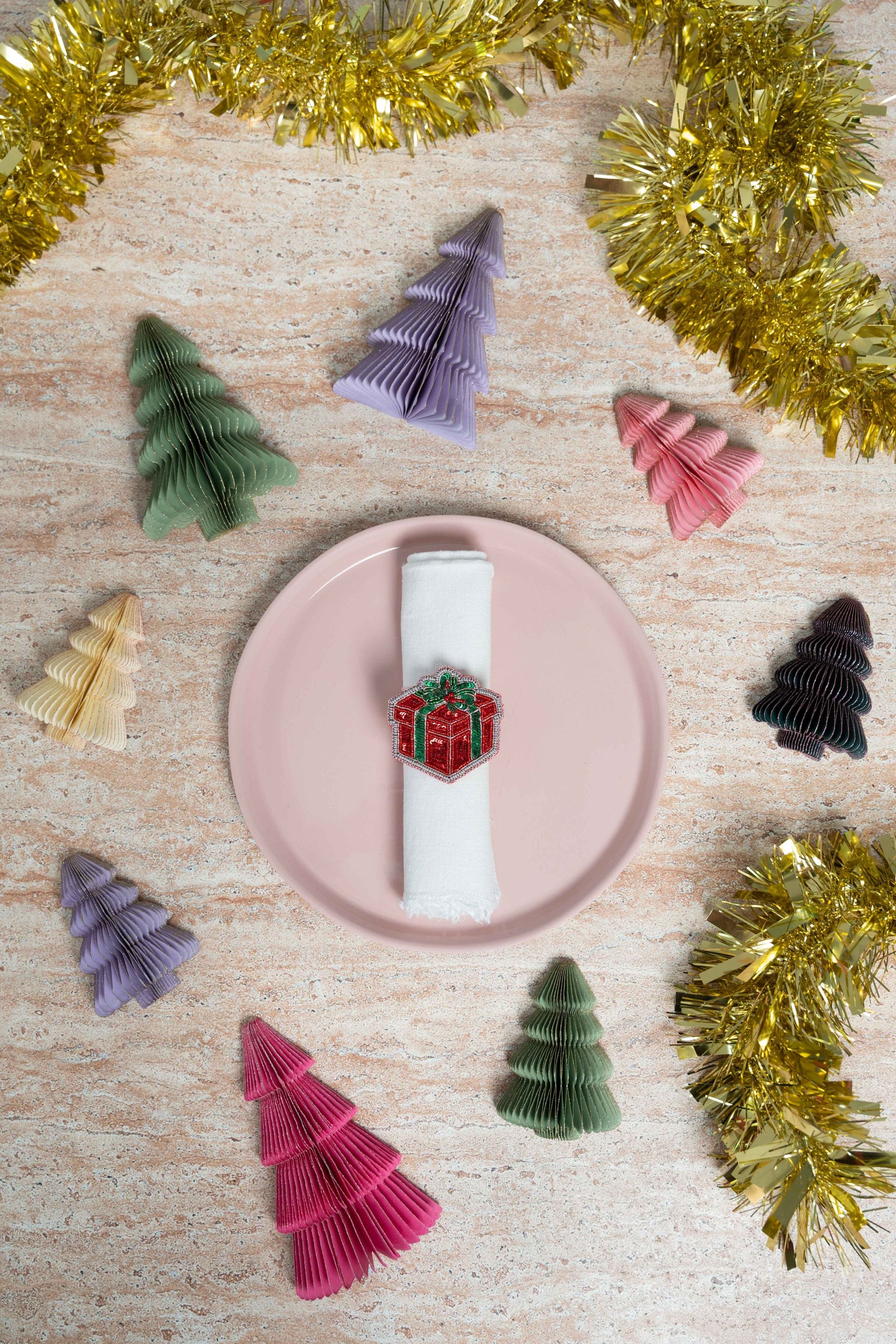 Broschenpaar: Weihnachtsgeschenk