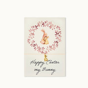 Armband-Karte: Happy Easter my Bunny