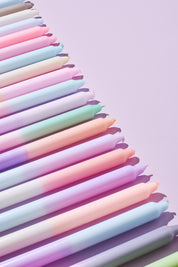 DIY Box Dip Dye Kerzen: Pastell Edition