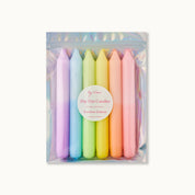 Dip Dye Kerzen Set: Rainbow Edition